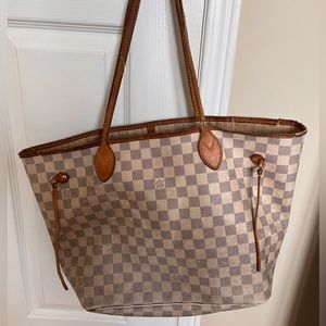 Authentic Louis Vuitton Neverfull Bag in medium size